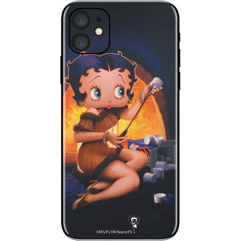 Betty Boop Roasting Marshmallows iPhone 11 Skin