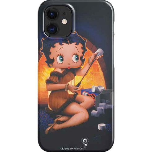 Betty Boop Roasting Marshmallows iPhone 12 Mini Lite Case
