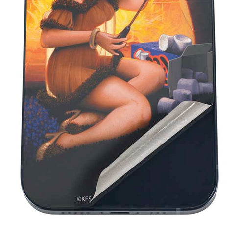 Betty Boop Roasting Marshmallows iPhone 12 Mini Skin