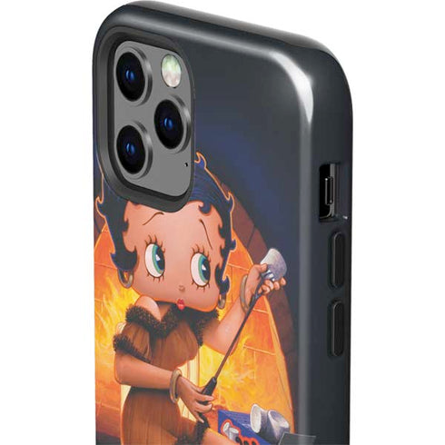 Betty Boop Roasting Marshmallows iPhone 12 Pro Max Impact Case