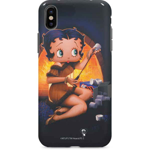 Betty Boop Roasting Marshmallows iPhone X Pro Case