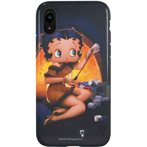 Betty Boop Roasting Marshmallows iPhone XR Pro Case