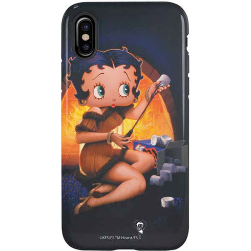 Betty Boop Roasting Marshmallows iPhone XS Pro Case