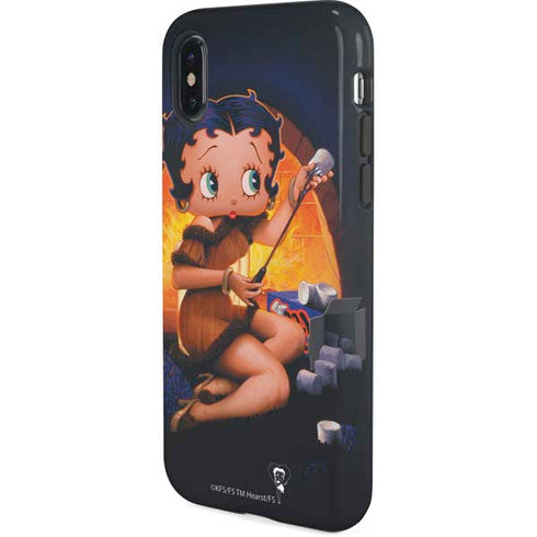 Betty Boop Roasting Marshmallows iPhone XS Pro Case