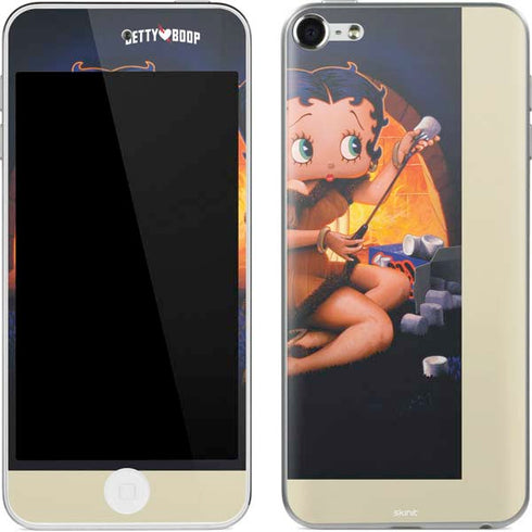 Betty Boop Roasting Marshmallows Apple iPod Skin