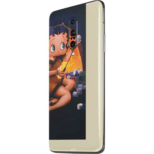 Betty Boop Roasting Marshmallows OnePlus 7 Pro Skin