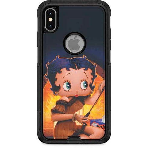 Betty Boop Roasting Marshmallows Otterbox Commuter iPhone Skin