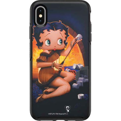 Betty Boop Roasting Marshmallows Otterbox Symmetry iPhone Skin