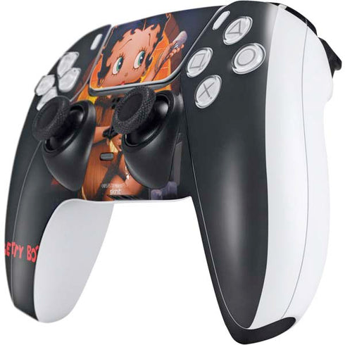 Betty Boop Roasting Marshmallows PS5 Controller Skin