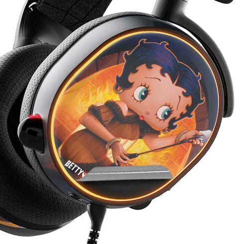 Betty Boop Roasting Marshmallows SteelSeries Arctis 5 Skin