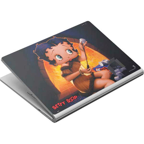 Betty Boop Roasting Marshmallows Surface Book Skin