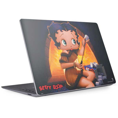 Betty Boop Roasting Marshmallows Surface Laptop 3 13.5in Skin