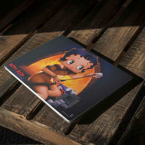 Betty Boop Roasting Marshmallows Surface Laptop 3 13.5in Skin