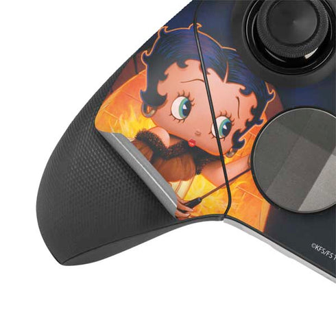 Betty Boop Roasting Marshmallows Xbox Elite Wireless Controller Series 2 Skin