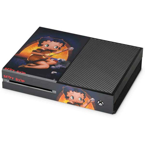 Betty Boop Roasting Marshmallows Xbox One Console Skin