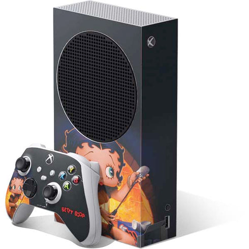 Betty Boop Roasting Marshmallows Xbox Series S Skins