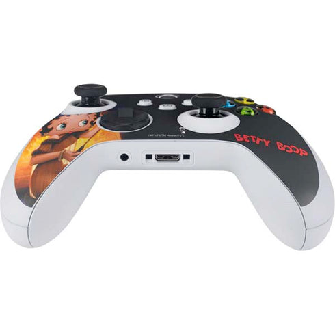 Betty Boop Roasting Marshmallows Xbox Series S Controller Skin