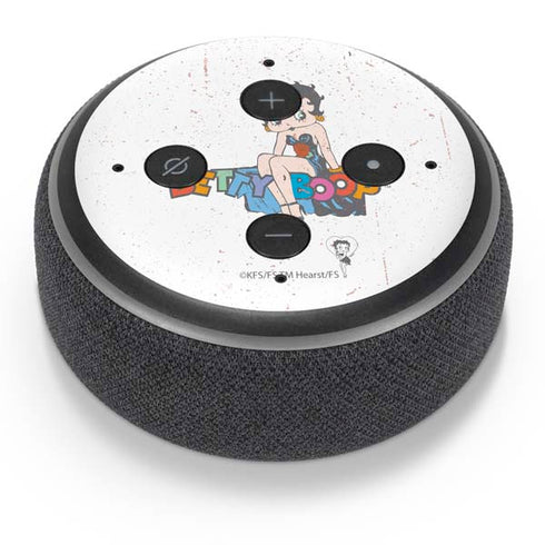 Betty Boop Splatter Amazon Echo Dot Skin