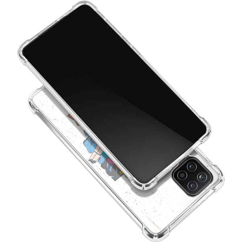 Betty Boop Splatter Galaxy A12 Clear Case