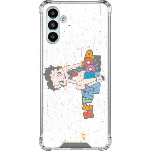 Betty Boop Splatter Galaxy A13 5G Clear Case