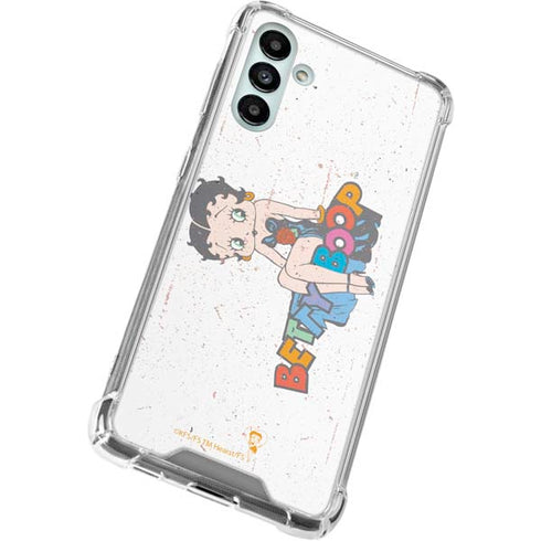 Betty Boop Splatter Galaxy A13 5G Clear Case