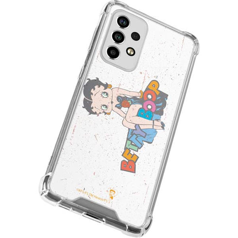 Betty Boop Splatter Galaxy A53 5G Clear Case