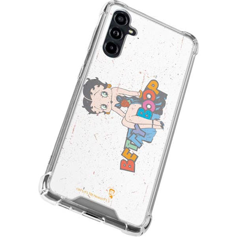 Betty Boop Splatter Galaxy A54 5G Clear Case