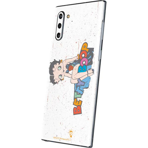 Betty Boop Splatter Galaxy Note 10 Skin