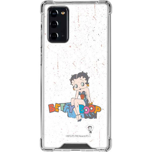 Betty Boop Splatter Galaxy Note20 5G Clear Case