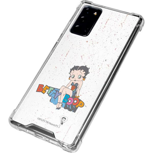 Betty Boop Splatter Galaxy Note20 5G Clear Case