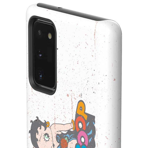 Betty Boop Splatter Galaxy Note20 5G Pro Case