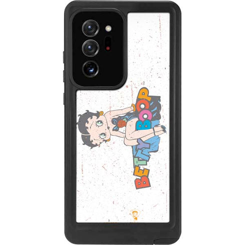 Betty Boop Splatter Galaxy Note20 Ultra 5G Waterproof Case