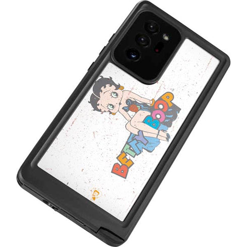 Betty Boop Splatter Galaxy Note20 Ultra 5G Waterproof Case