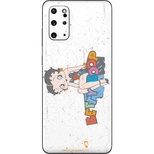 Betty Boop Splatter Galaxy S20 Plus Skin