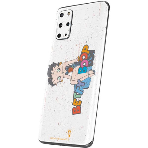 Betty Boop Splatter Galaxy S20 Plus Skin