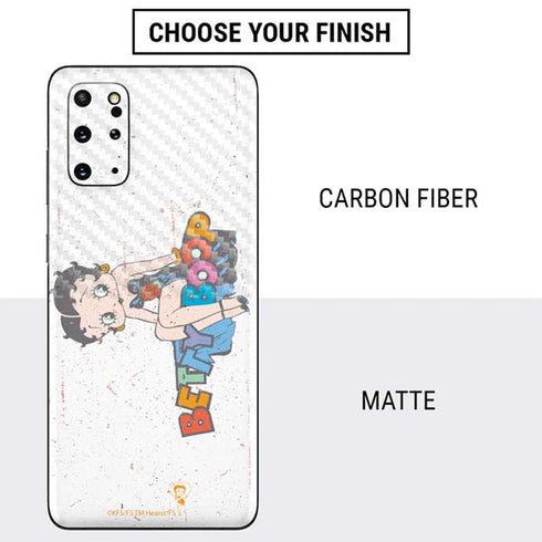 Betty Boop Splatter Galaxy S20 Plus Skin