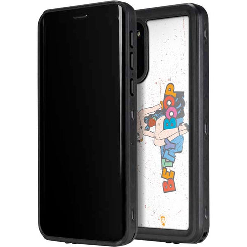 Betty Boop Splatter Galaxy S20 Plus Waterproof Case