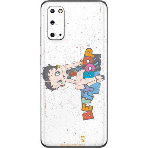 Betty Boop Splatter Galaxy S20 Skin