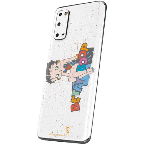 Betty Boop Splatter Galaxy S20 Skin