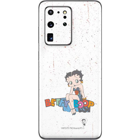 Betty Boop Splatter Galaxy S20 Ultra 5G Skin