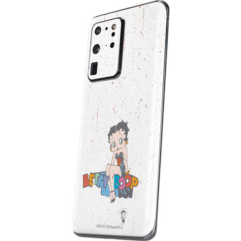 Betty Boop Splatter Galaxy S20 Ultra 5G Skin