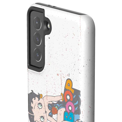 Betty Boop Splatter Galaxy S21 5G Pro Case
