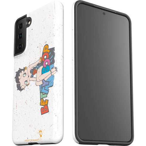 Betty Boop Splatter Galaxy S21 Plus 5G Pro Case