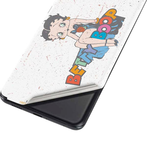Betty Boop Splatter Galaxy S21 Plus 5G Skin