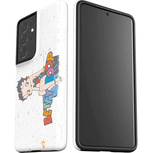 Betty Boop Splatter Galaxy S21 Ultra 5G Pro Case
