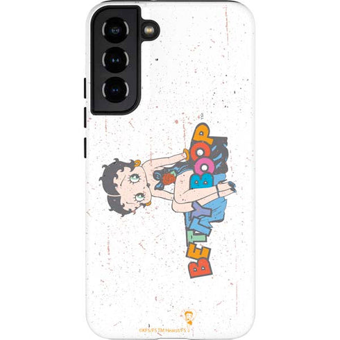 Betty Boop Splatter Galaxy S22 Plus Pro Case
