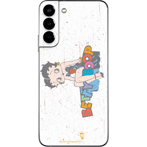 Betty Boop Splatter Galaxy S22 Plus Skin