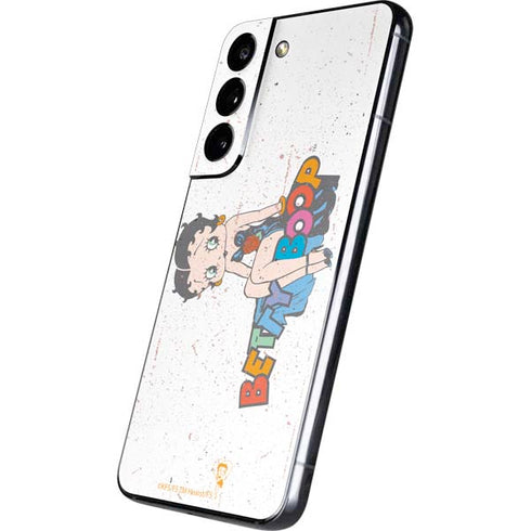 Betty Boop Splatter Galaxy S22 Skin