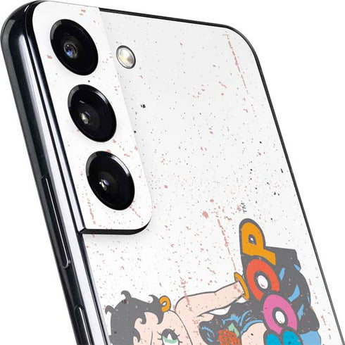 Betty Boop Splatter Galaxy S22 Skin