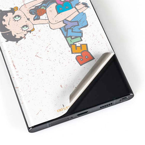 Betty Boop Splatter Galaxy S22 Ultra Skin